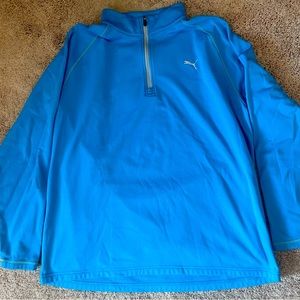 Men’s Puma 3/4 zip Pullover